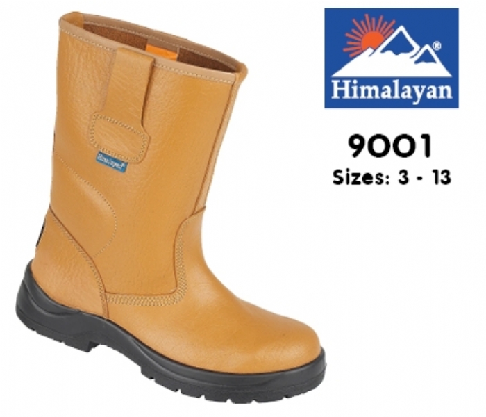 HIMALAYAN  Tan HyGrip Unlined Safety Rigger, PU Outsole 