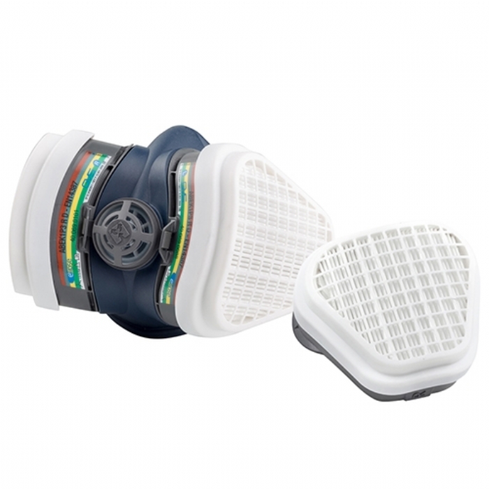 GVS Pro Elipse Half Mask Respirator with Ready Fitted ABEK1P3 Filters