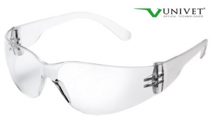 568 stylish lightweight safety spec with clear anti-scratch lens