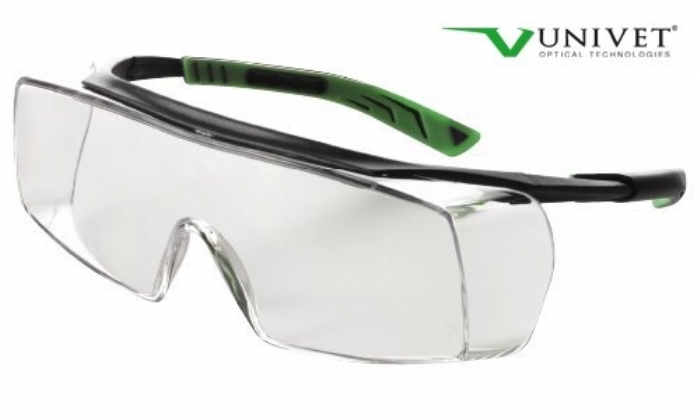 5X7 ultimate overspec with anti-scratch anti-mist lens gun metal/green frame