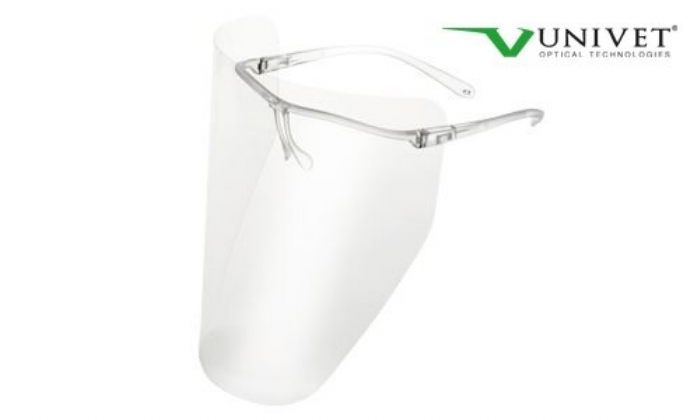 711 clear splash faceshield spec with 10 replacement visors clear frame