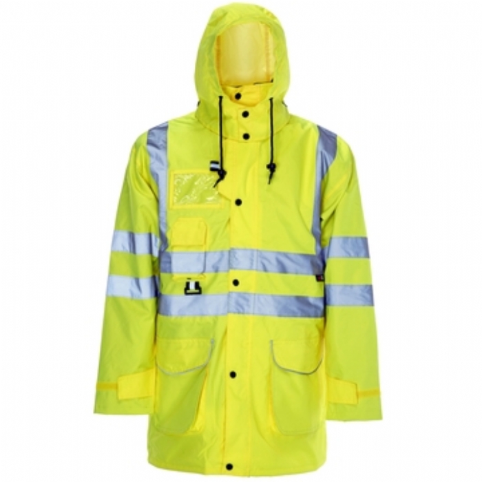 Supertouch Hi Vis Yellow 7 in 1 Parka