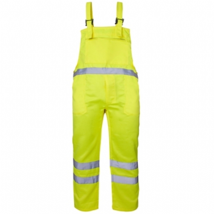 Hi Vis Polycotton Bib Trousers