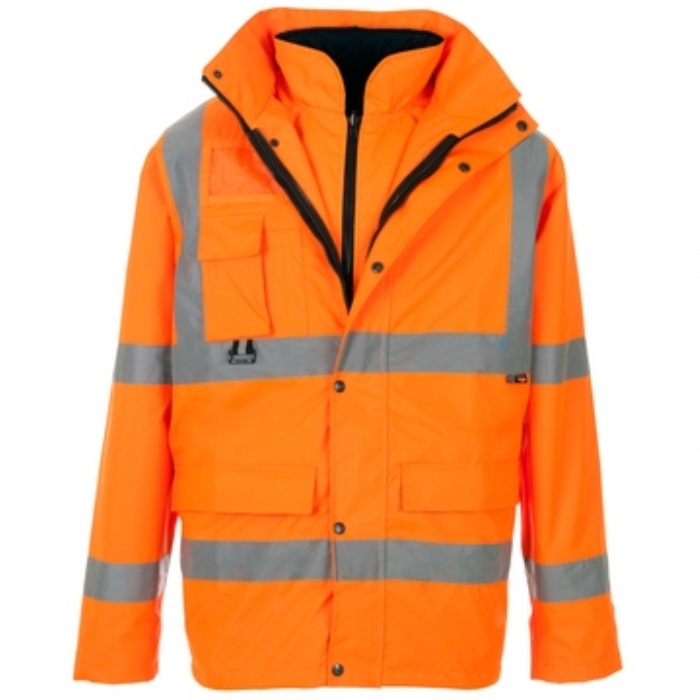 Hi Vis Breathable 4 in 1 Parka