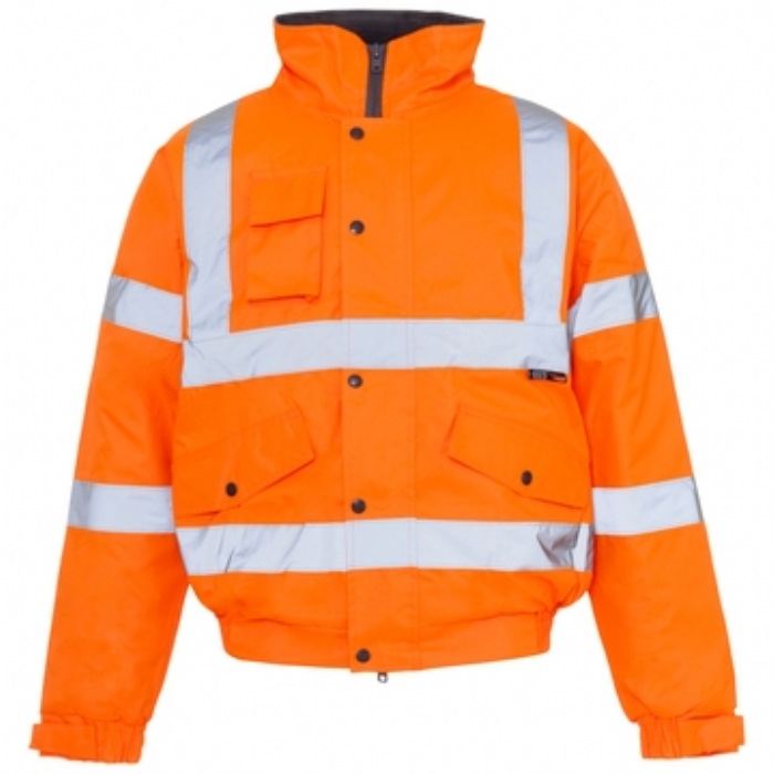 Hi Vis Orange Standard Storm Bomber Jacket