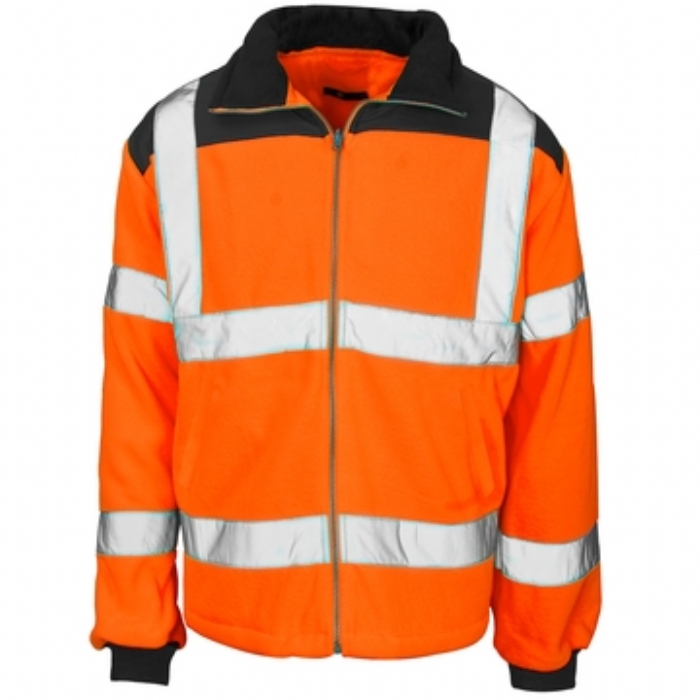 Hi Vis Fleece Jacket – Rain Patch