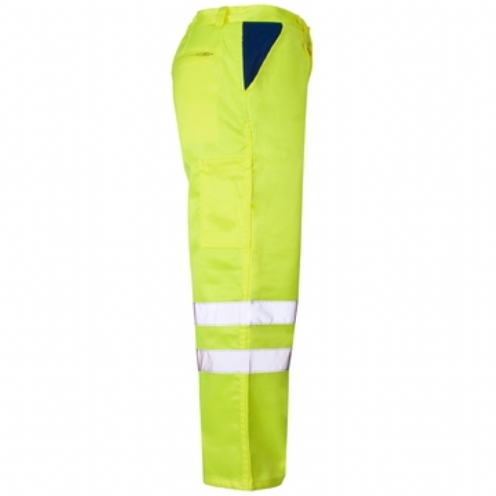 Hi Vis Yellow Polycotton Trousers – Ankle Band