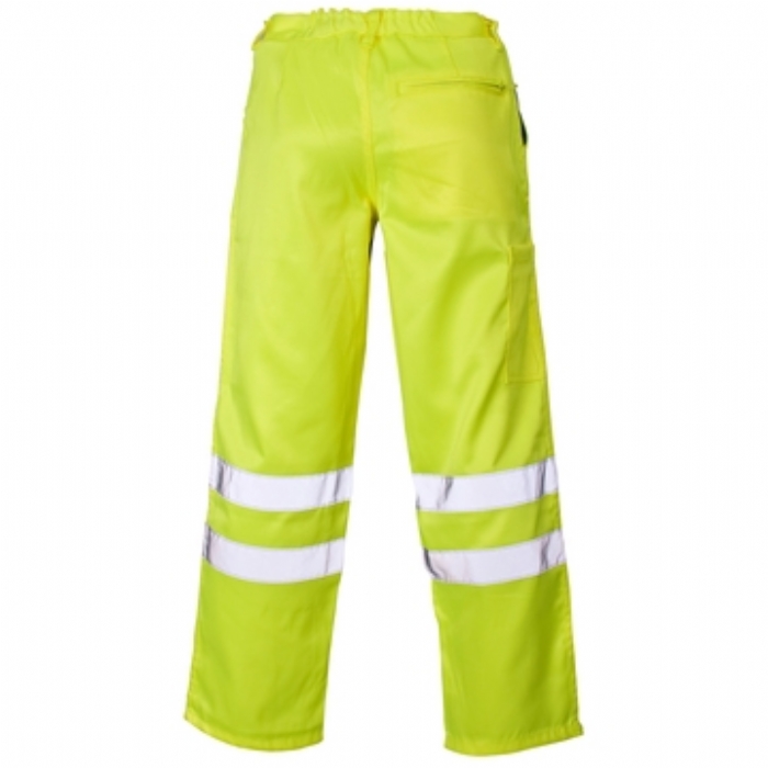 Hi Vis Yellow Polycotton Trousers – Ankle Band