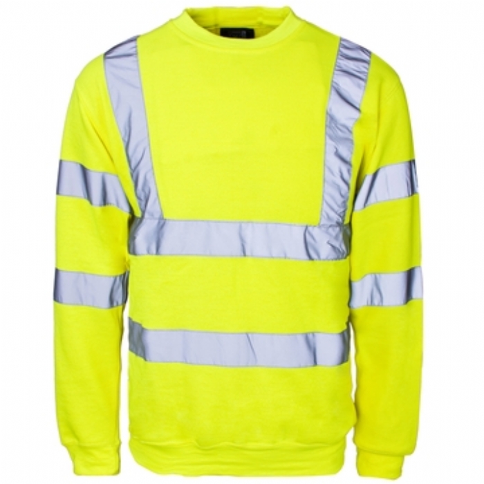 Hi Vis Crew Neck Sweatshirt