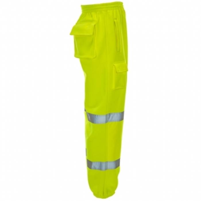 Hi Vis Yellow Jogging Bottoms