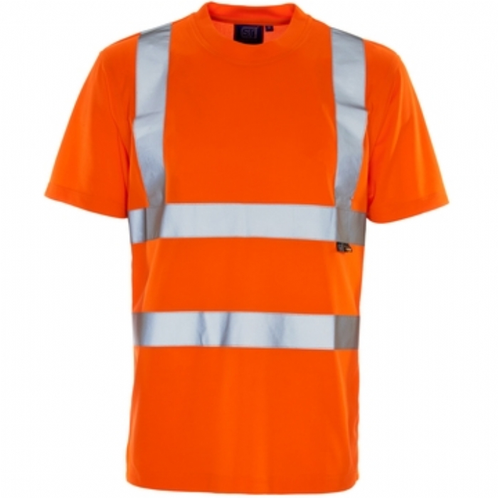 Hi Vis Orange Bird Eye T-Shirt