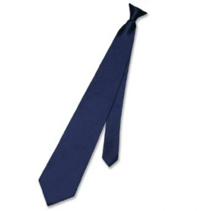 Clip-on Ties Navy Blue