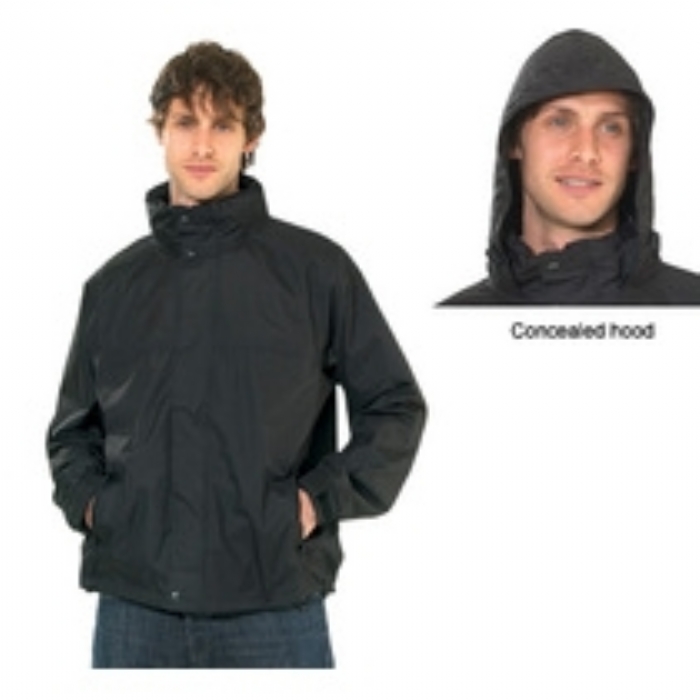 Regatta Pace II Lightweight Waterproof Shell Mens Jacket Black