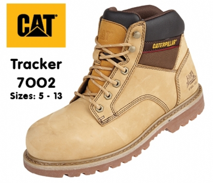 Caterpillar Honey Goodyear Welted SB Tracker Safety Boot