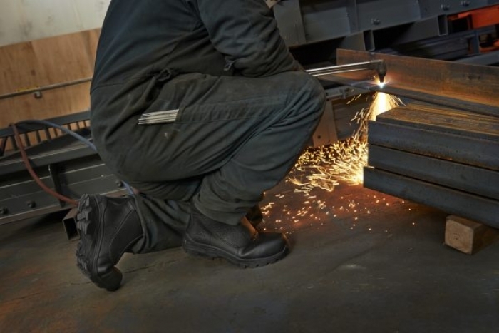 Rock Fall Spark Welding Safety Boot with Midsole