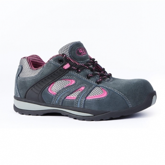 Vixen VX870 Grey Nubuck Lily Womens Fit Safety Trainer