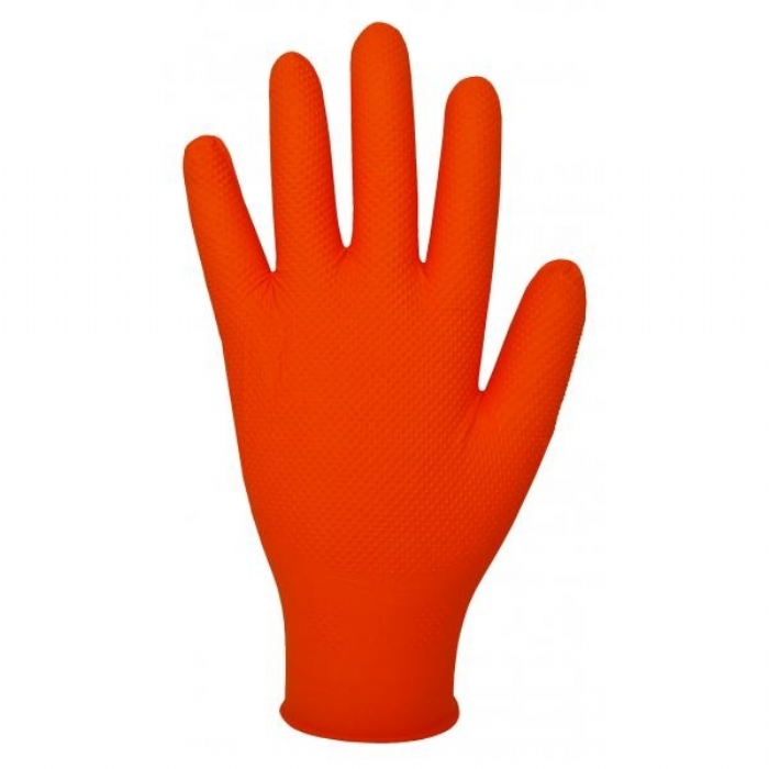 GL200 Finite® Orange HD Nitrile Gloves