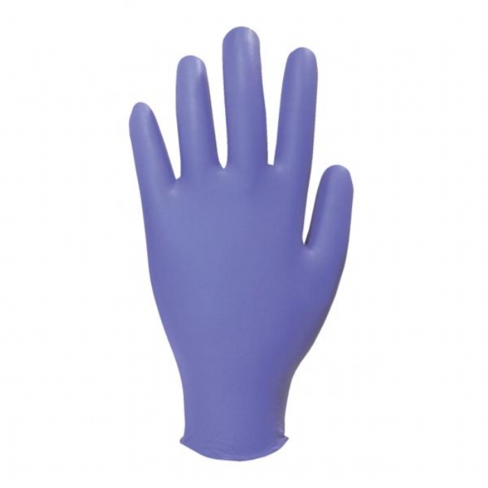 GN91 Hand Safe Blue Powder Free Nitrile Gloves - stretchy