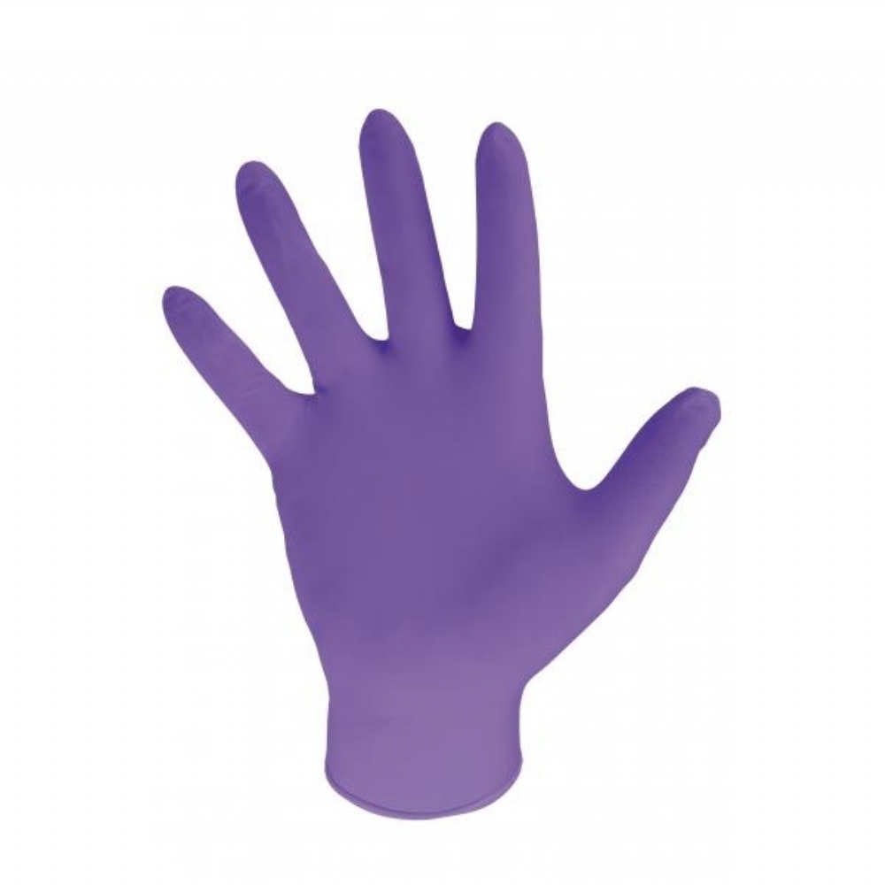 GN85 Violet Powder Free Nitrile Gloves Aston Pharma