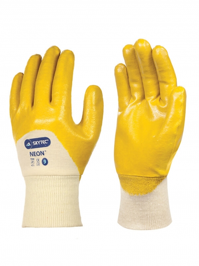 Skytec Neon Nitrile Glove