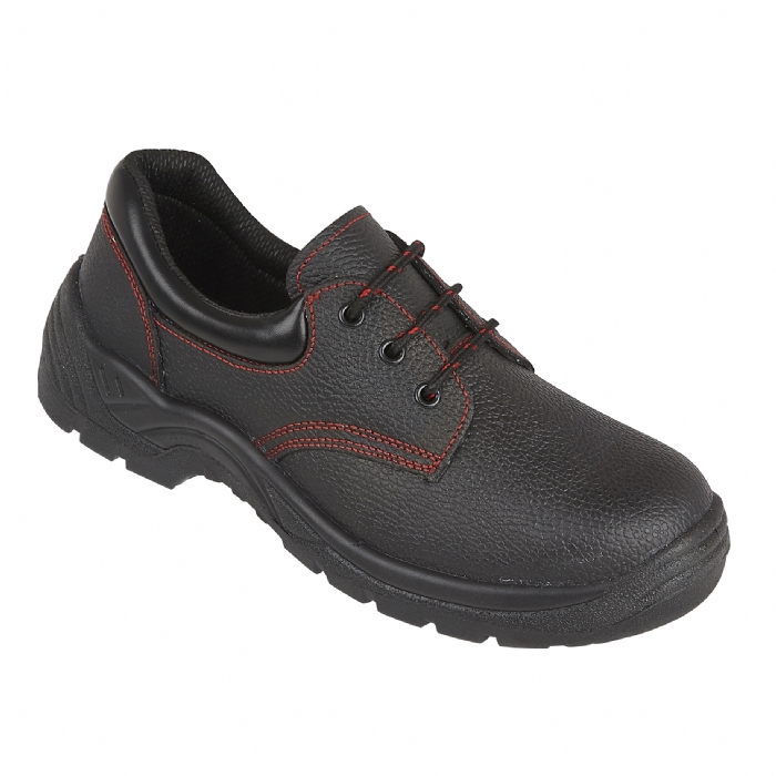 PROFORCE Dual Density Black Leather Upper Safety Shoe