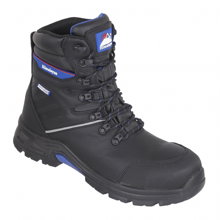 HIMALAYAN Black StormHi Leather Waterproof Safety Boot