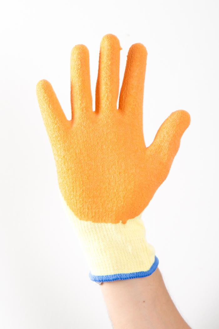  AURELIA LATEX WET GRIP ORANGE GLOVES 