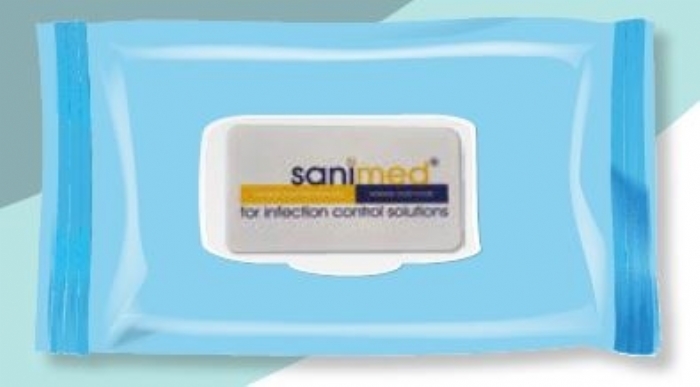 Sanimed® SaniSafe® 70% IPA Wipes