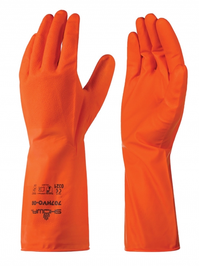 Showa 707HVO Biodegradable Chemical Resistant Gloves