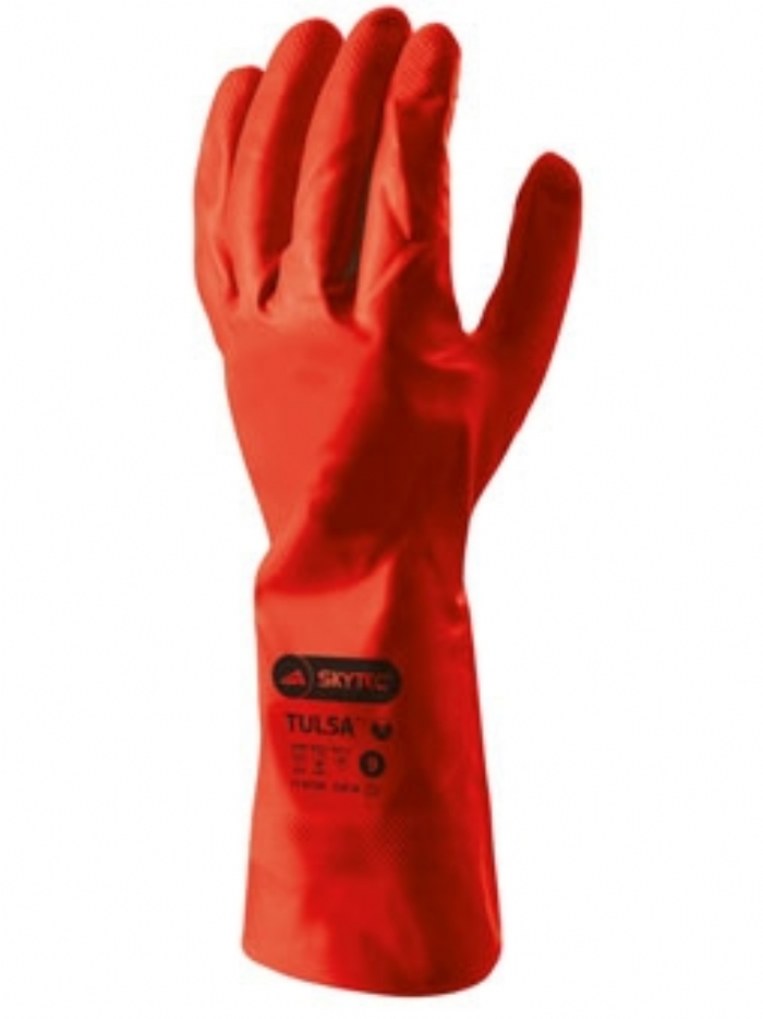 Skytec Tulsa Flocked Lined Nitrile Glove