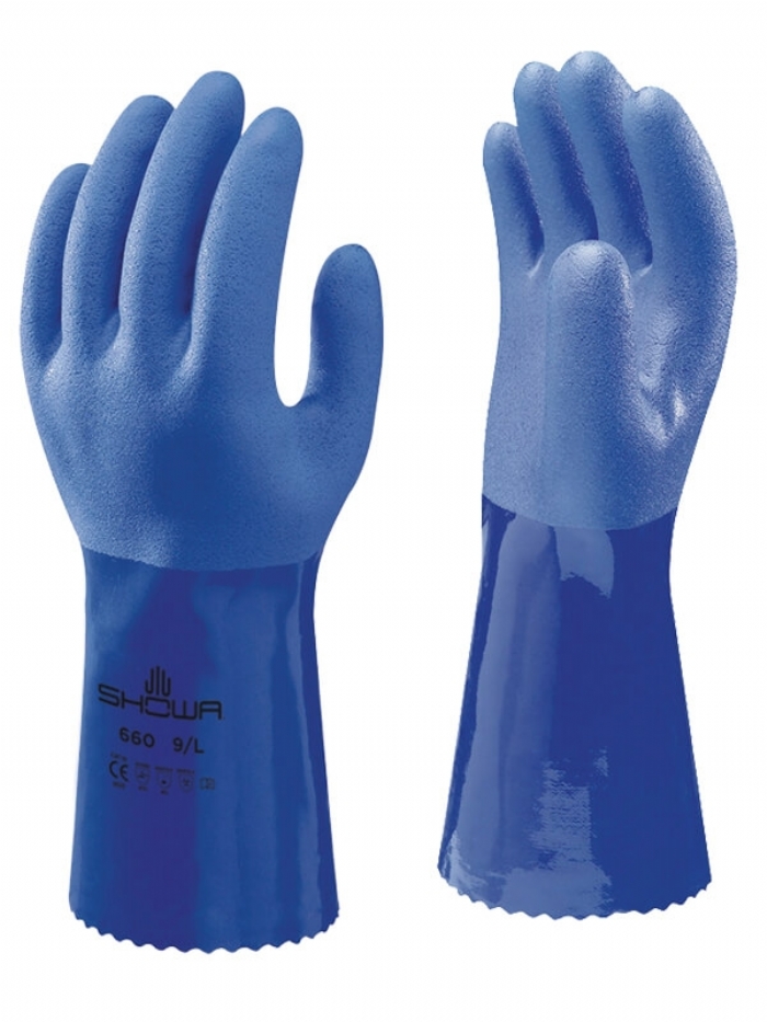 SHOWA 660 PVC WORK GLOVES