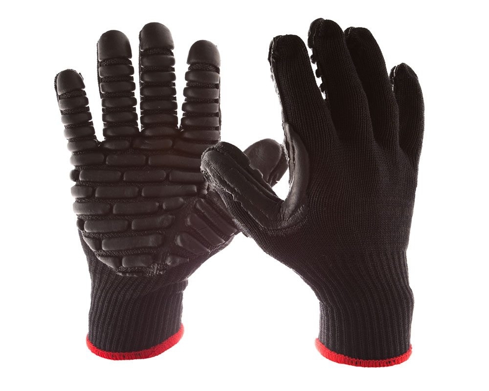 BLACKMAXX PRO Medium AntiVibration Gloves Aston Pharma