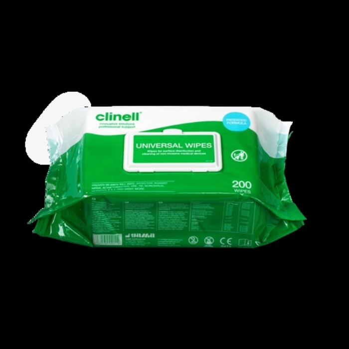 Clinell Universal Wipes 200