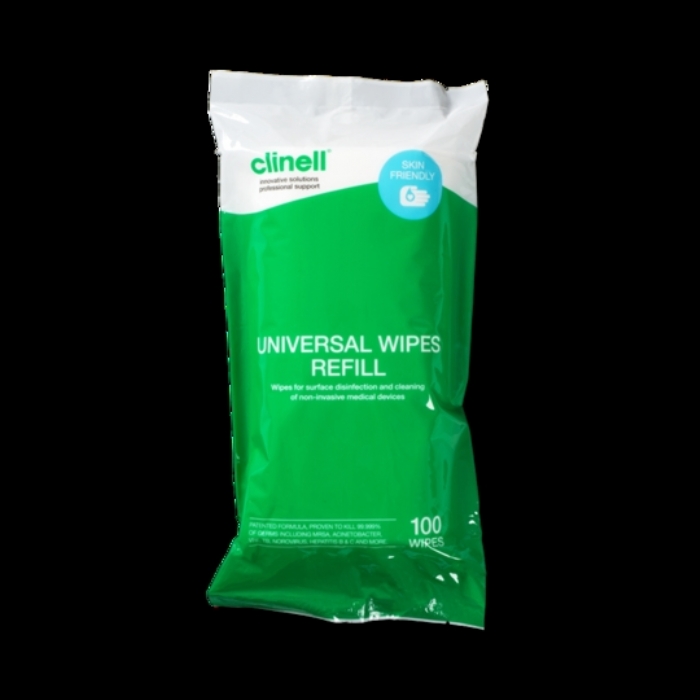  Clinell Universal Wipes Tub Refill 100