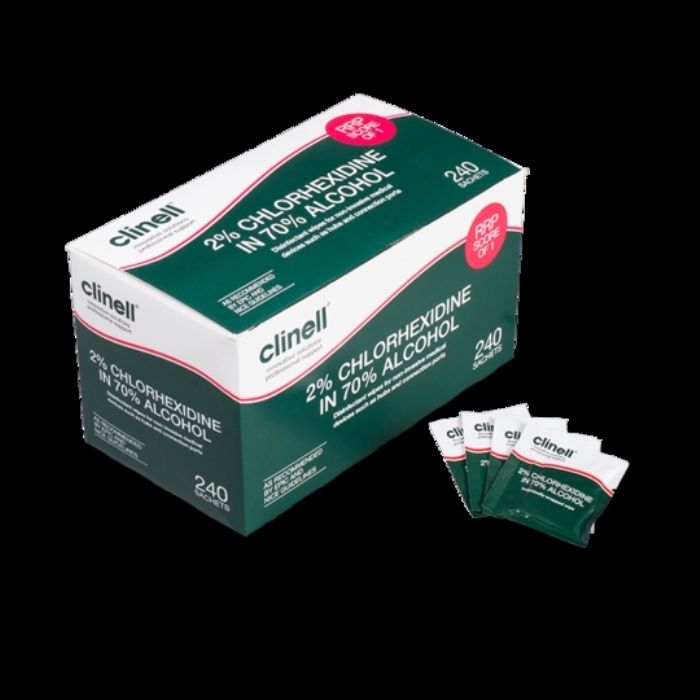  Clinell  2% Chlorhexidine in 70% Alcohol