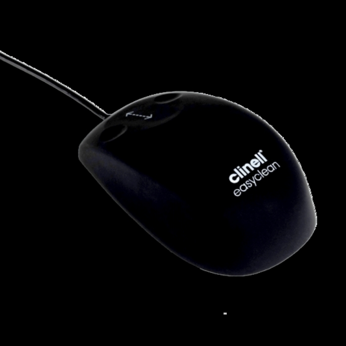   Clinell Easyclean Silicone Mouse Black