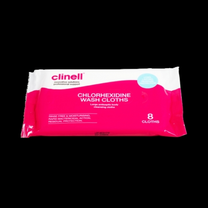  Clinell Chlorhexidine Wash Cloths 8