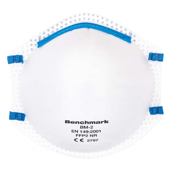  Alpha Solway Benchmark BM-2 FFP2 Non-Reusable Cup Respirator