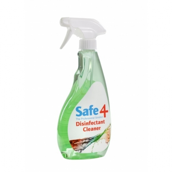Safe4Disinfectant - Disinfectant Cleaner 500ml Diluted Spray