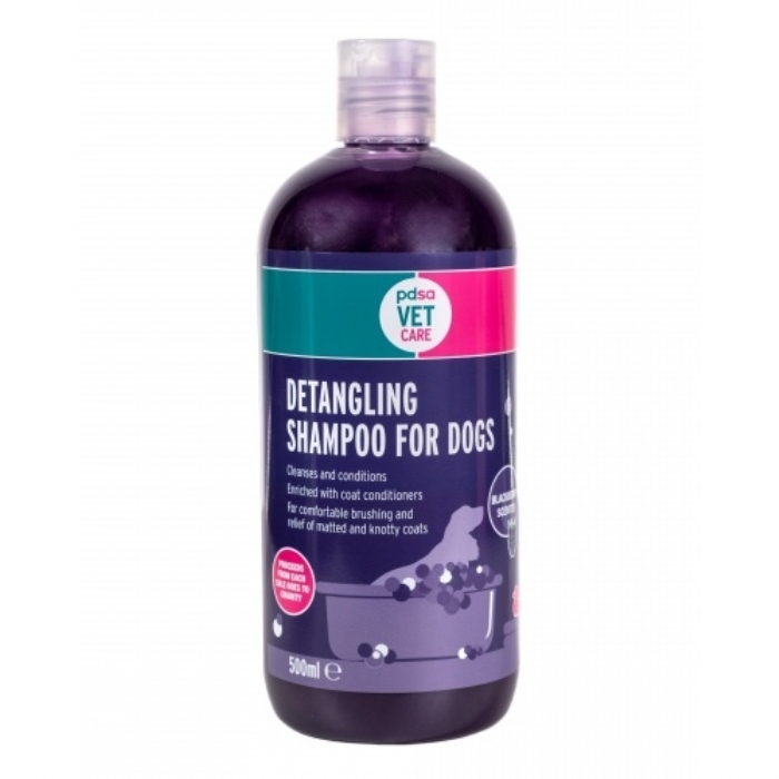 Safe4Disinfectant Shine & Detangle PDSA Shampoo for Dogs (500ml)