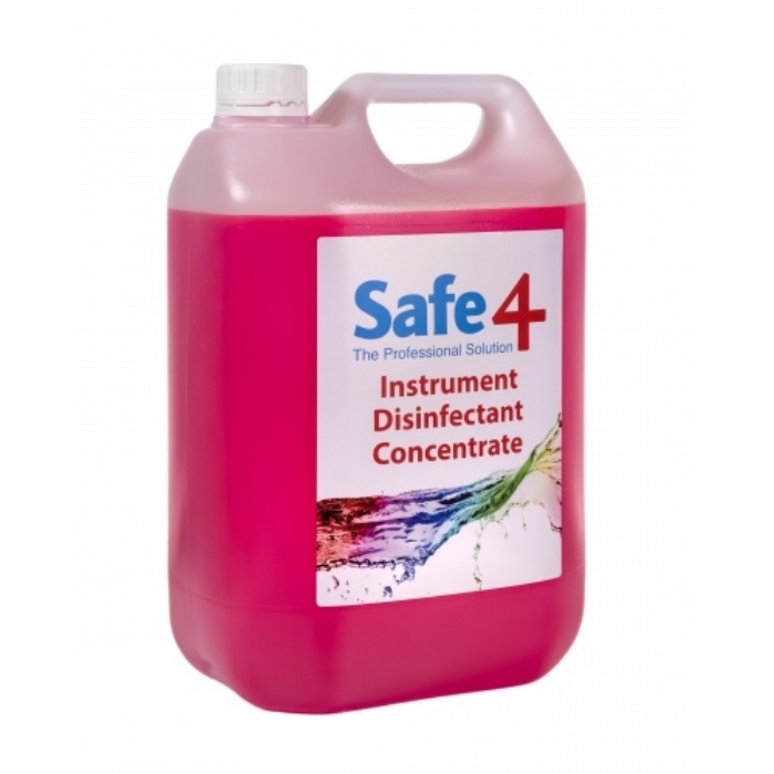 Safe4Disinfectant 5L Instrument Disinfectant Concentrate