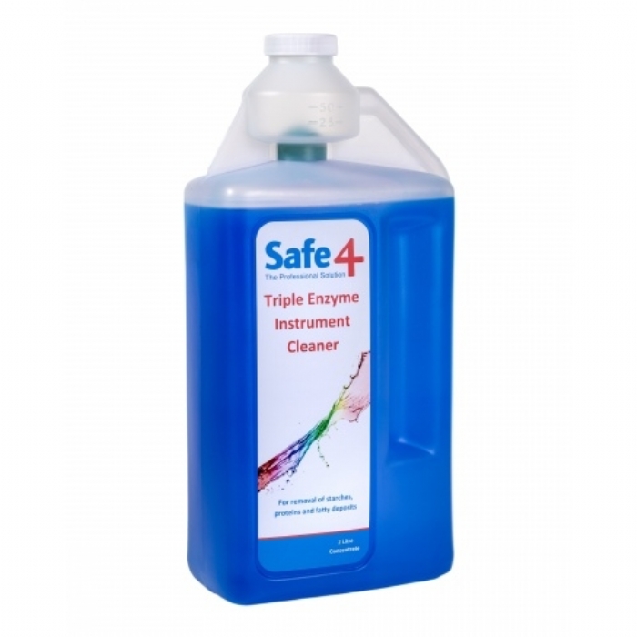  Safe4Disinfectant Triple Enzyme Instrument Cleaner 2L