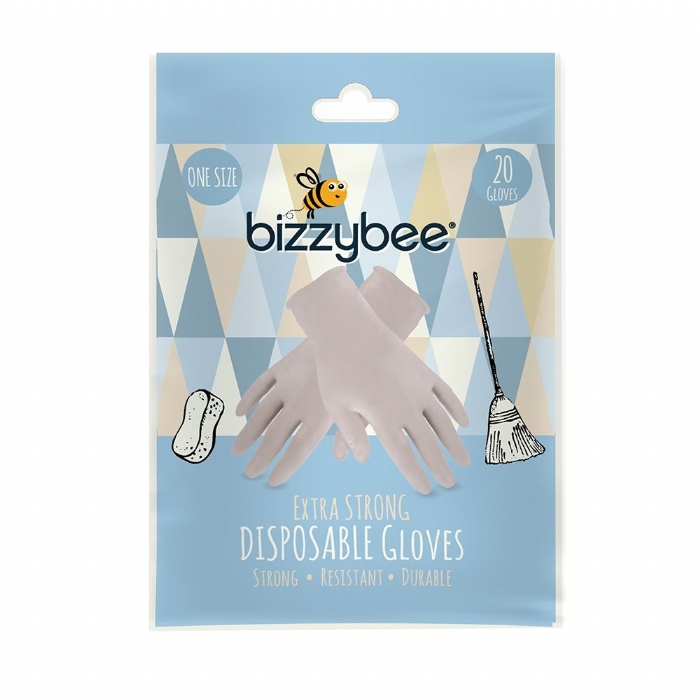 Bizzybee Extra Strong Disposable Nitrile Gloves