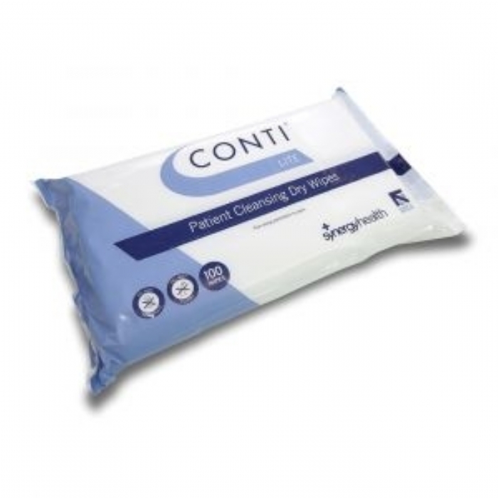 Conti Lite Patient Cleansing Wipes 100 Wipes