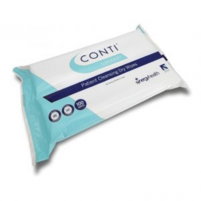Conti SuperSoft Patient Cleansing Wipes - 100 Wipes