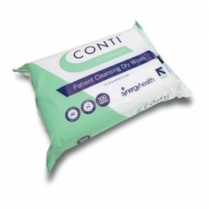 Conti Cottonsoft Patient Cleaning Wipes 100 Wipes