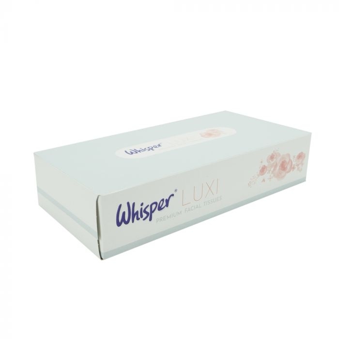 Whisper Luxi 2ply Facial Tissues - 36 Boxes