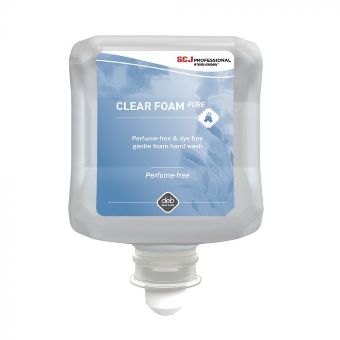  Deb Clear Foam Pure Hand Wash 1 Litre