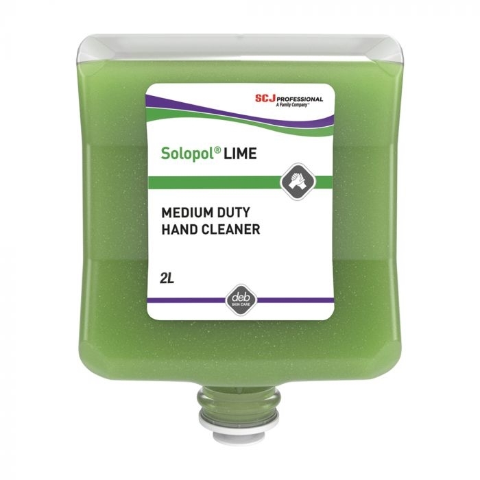  Solopol Lime Medium-Heavy Duty Hand Wash 2 Litre