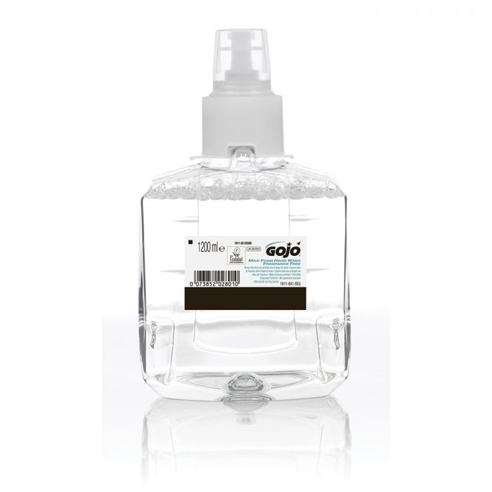   GOJO Mild Foam Handwash Fragrance Free LTX-12 1200ml